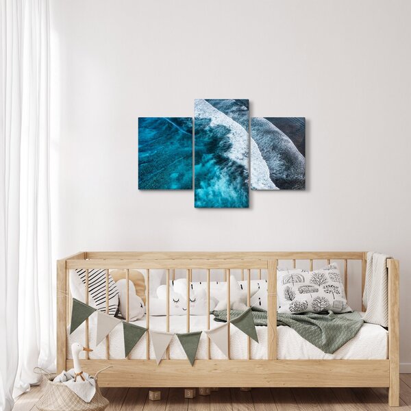 Kép - Hullámok a tengeren (90x60 cm)