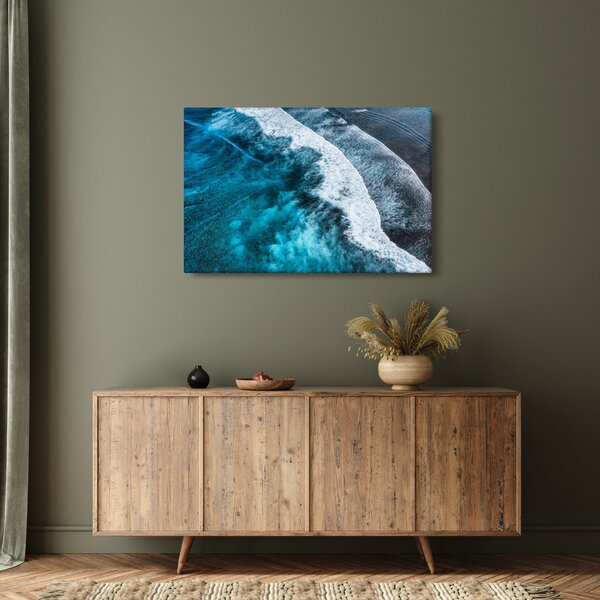 Kép - Hullámok a tengeren (90x60 cm)