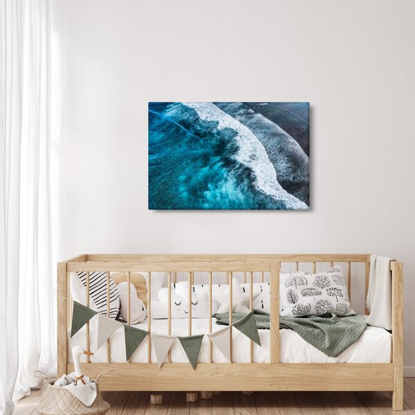 Kép - Hullámok a tengeren (90x60 cm)