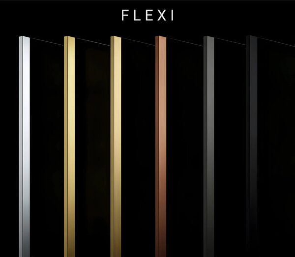 Zuhanyfal Rea Flexi Brown / Chrome 90