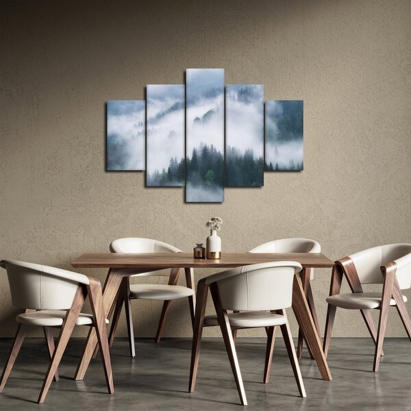 Kép - Fák a ködben (150x105 cm)