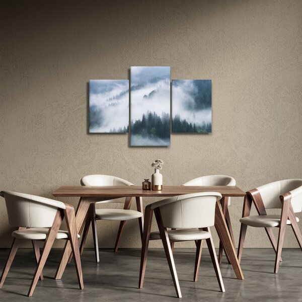Kép - Fák a ködben (90x60 cm)