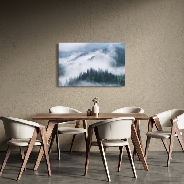 Kép - Fák a ködben (90x60 cm)