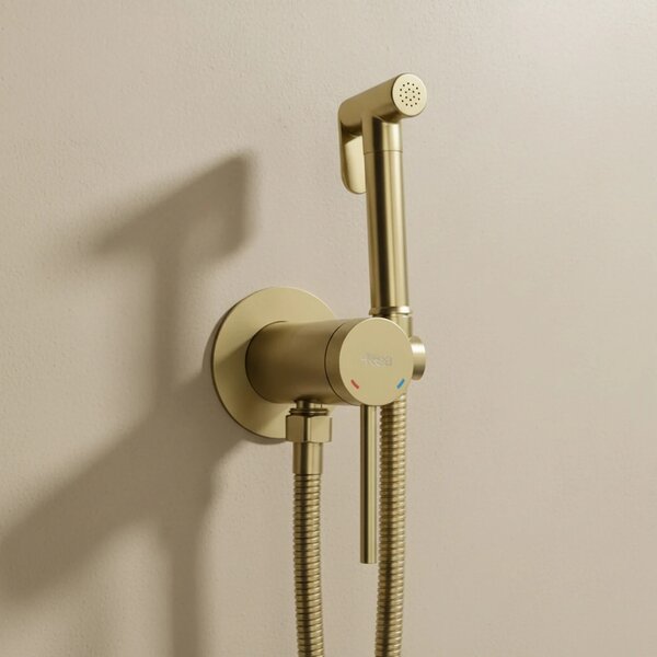 Bidé csap Foss Clif Brush Gold