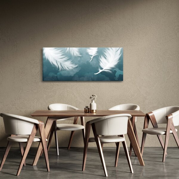 Kép - Fehér toll (120x50 cm)