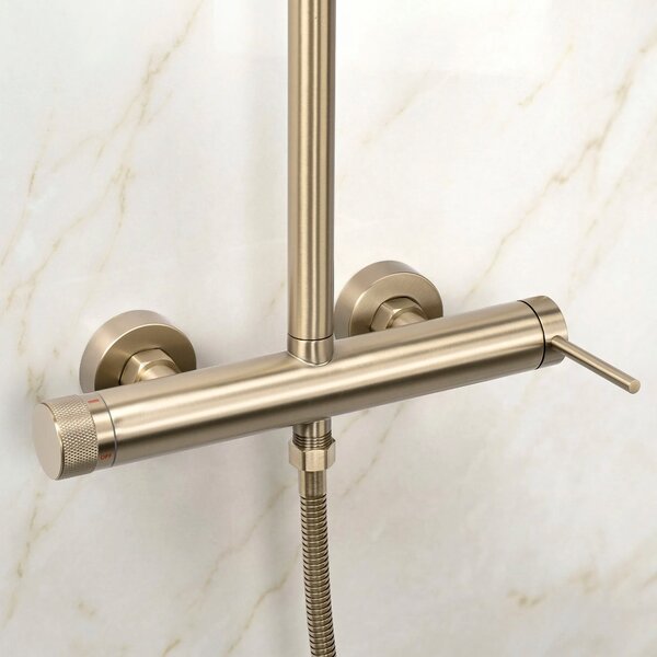 Zuhanyszett Rea Foss Clif Brush Gold