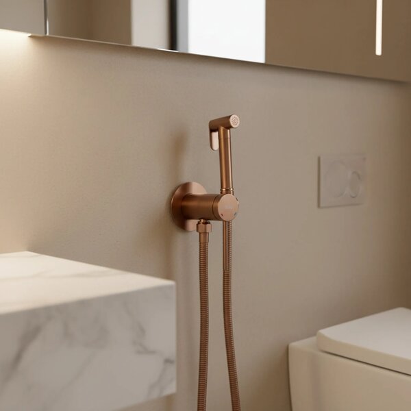 Bidé csap Foss Clif Brush Copper