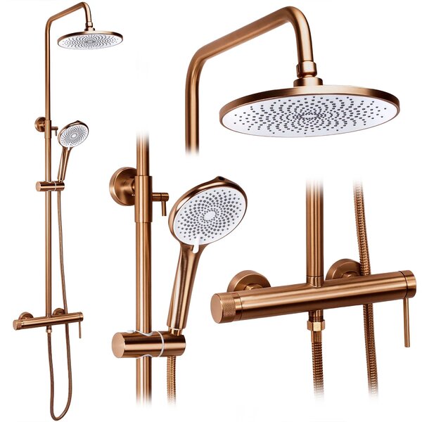 Zuhanyszett Rea Foss Clif Brush Copper