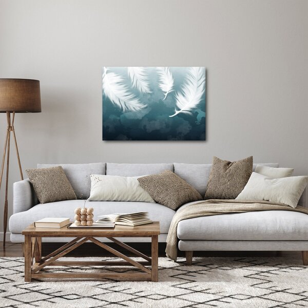 Kép - Fehér toll (70x50 cm)