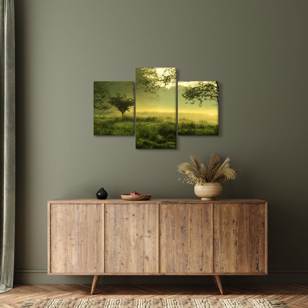 Kép - Ébredő erdő (90x60 cm)