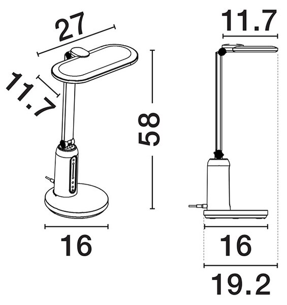 Biolight LED funkcionális asztali lámpa