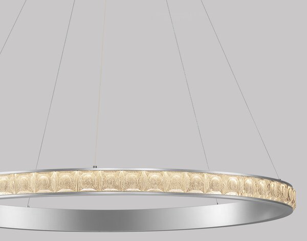 Eteken LED egyágú függesztett lámpa