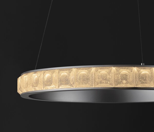 Eteken LED egyágú függesztett lámpa