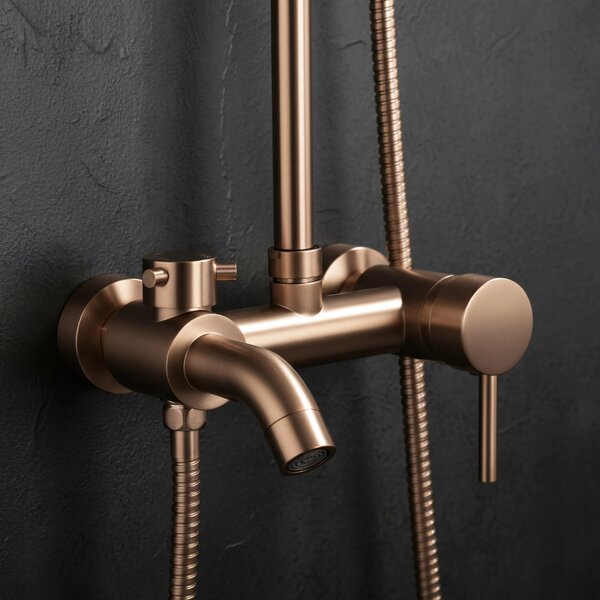 Zuhanyszett Rea Luis Brush Copper