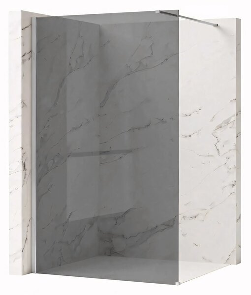 Zuhanyfal Rea Flexi Grey / Chrome 100