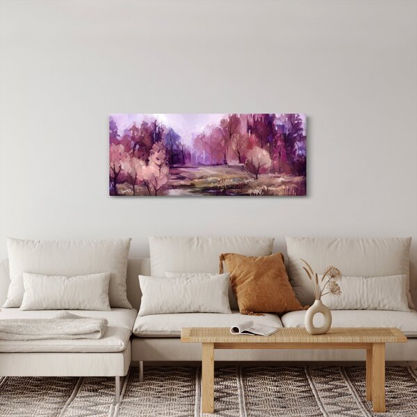 Kép - Őszi tájképfestés (120x50 cm)