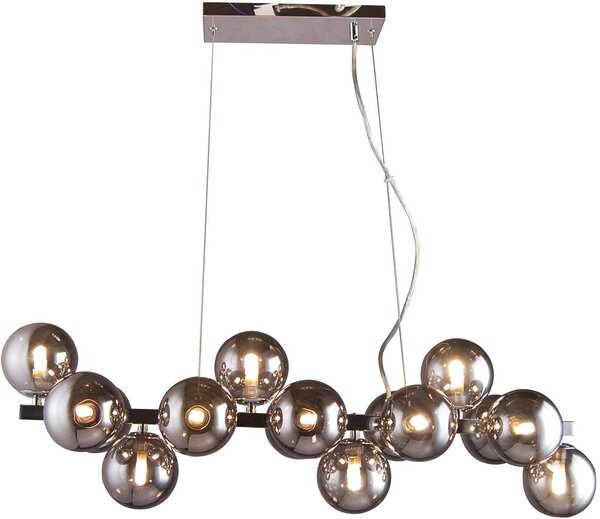 Italux glamour modern függeszték marbelio króm füstös itxpnd-6161-16 ch+sm