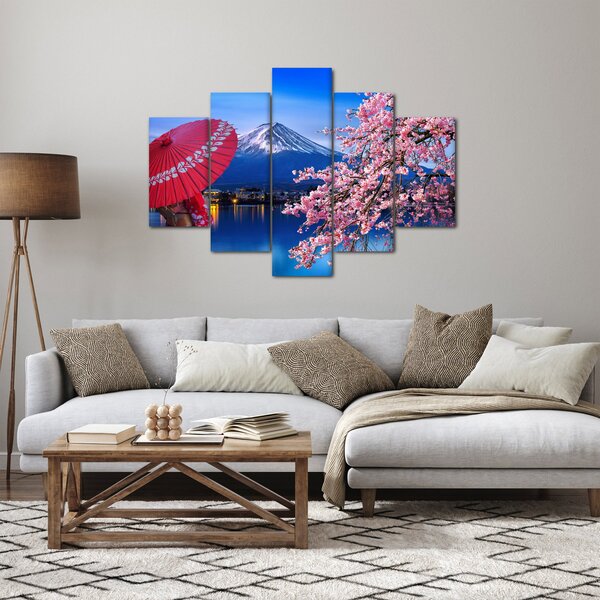 Kép - Kilátás a csúcsra, Japán (150x105 cm)