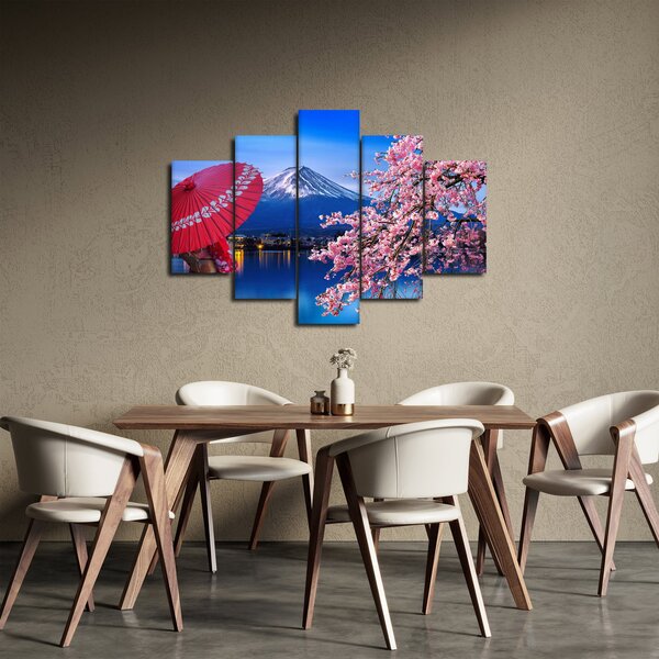 Kép - Kilátás a csúcsra, Japán (150x105 cm)