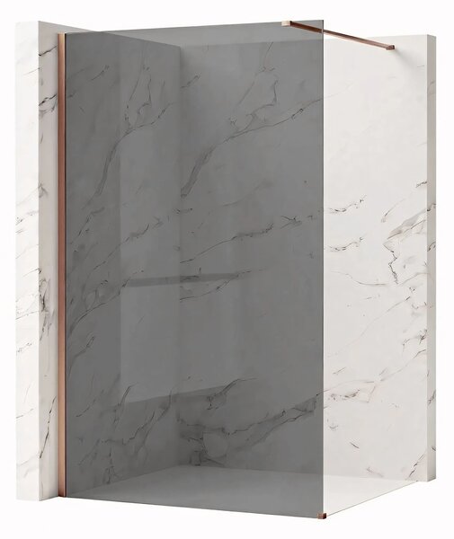 Zuhanyfal Rea Flexi Grey / Brush Copper 130