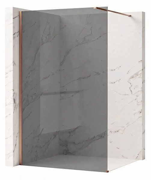 Zuhanyfal Rea Flexi Grey / Brush Copper 100