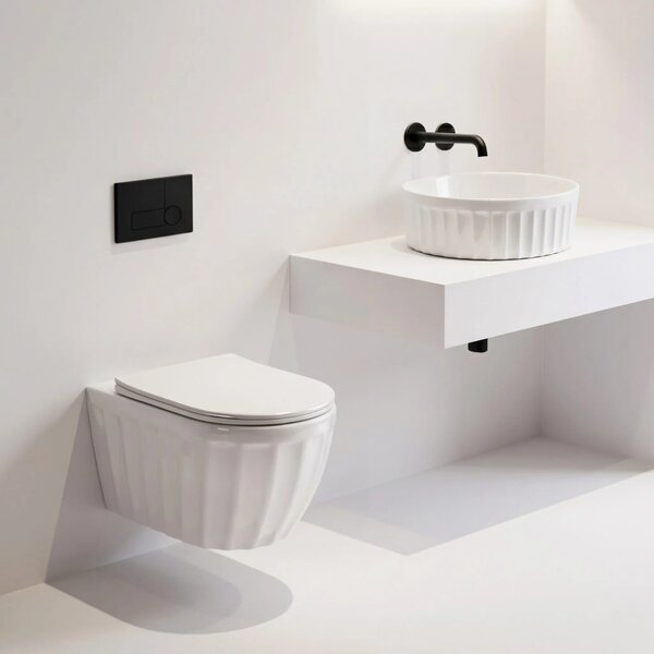 WC csésze Rea Duo White