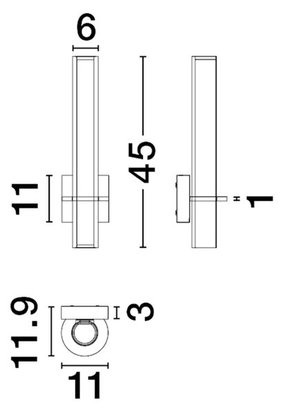 Luca LED falikar