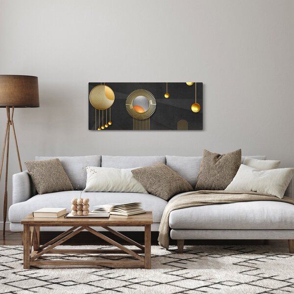 Kép - Absztrakció (120x50 cm)