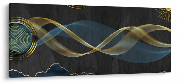 Kép - Absztrakció (120x50 cm)