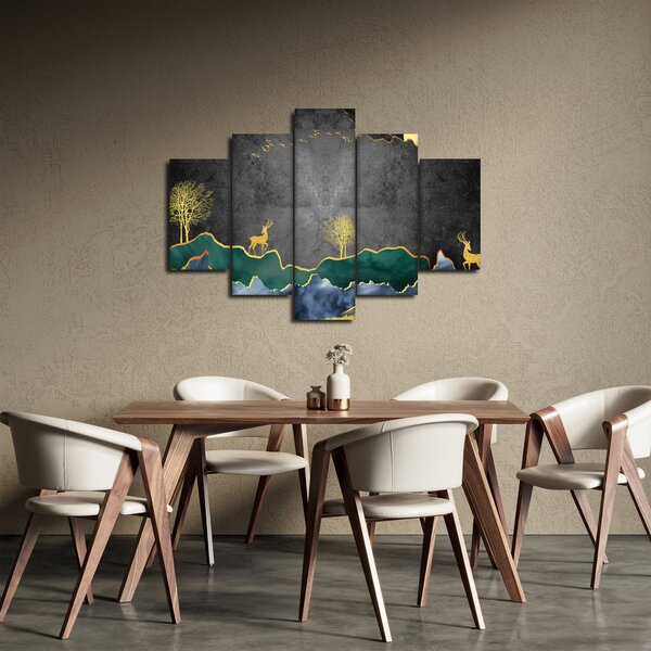 Kép - Hegyi táj (150x105 cm)