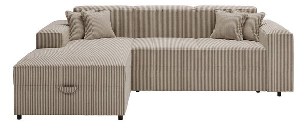 Sarokkanapé Clovis 116, Kárpit, 79x253x166cm
