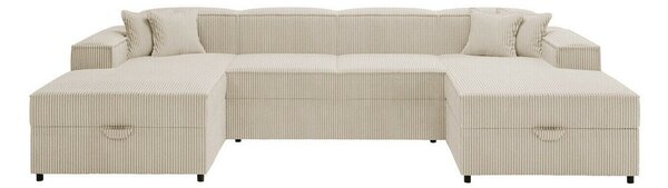 Sarokkanapé Clovis 115, Kárpit, 79x320x166cm