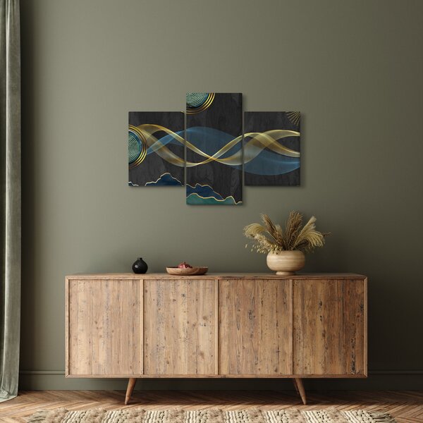 Kép - Absztrakció (90x60 cm)