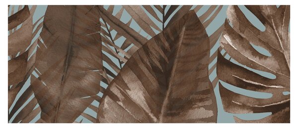 Kép - Pálma levél, akvarell (120x50 cm)