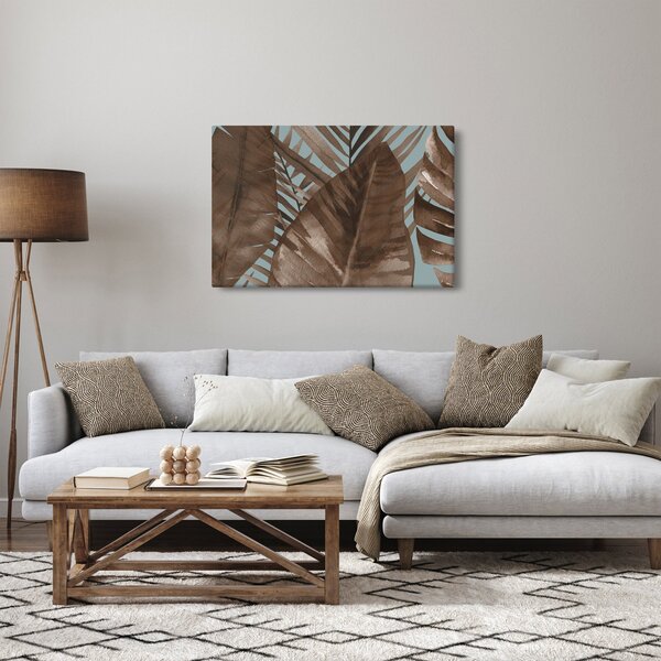 Kép - Pálma levél, akvarell (90x60 cm)