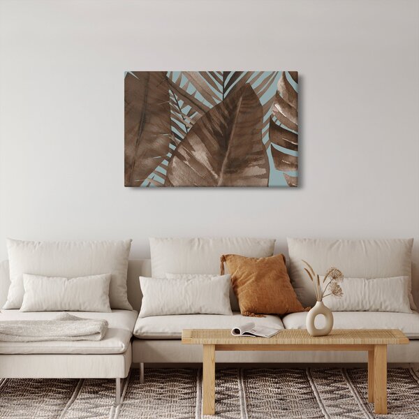 Kép - Pálma levél, akvarell (90x60 cm)