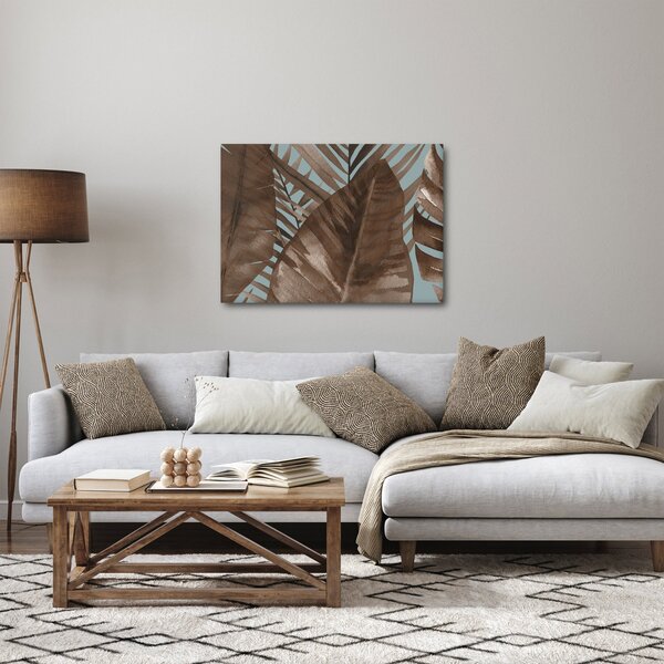 Kép - Pálma levél, akvarell (70x50 cm)