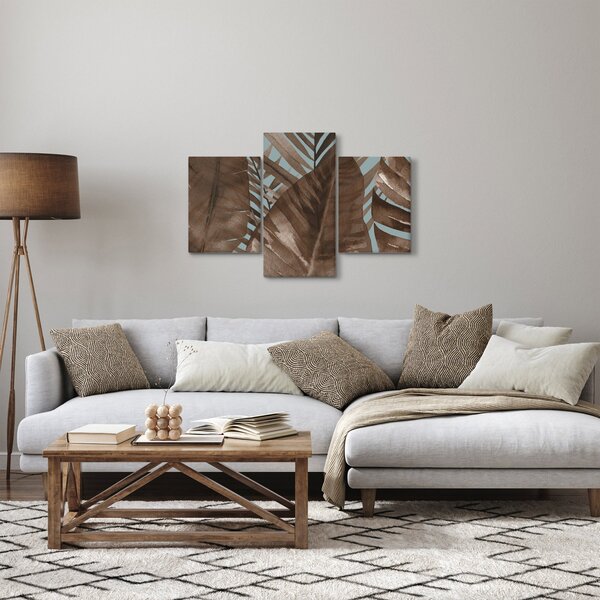 Kép - Pálma levél, akvarell (90x60 cm)