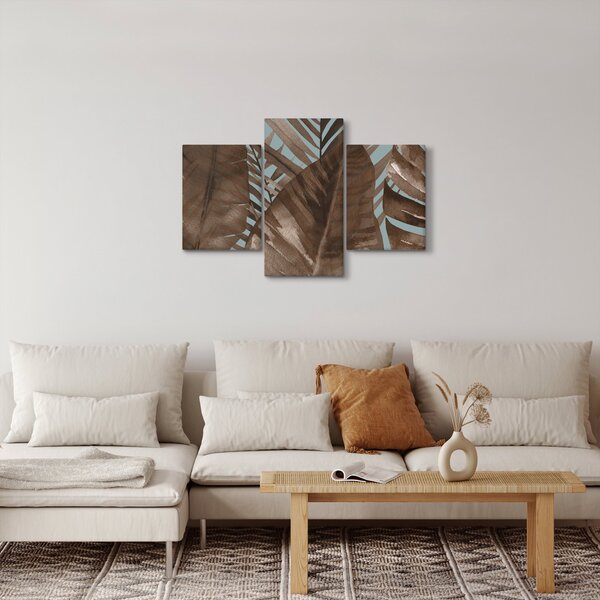 Kép - Pálma levél, akvarell (90x60 cm)
