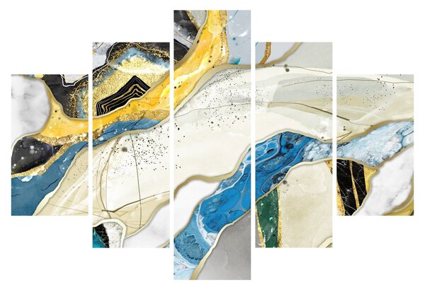 Kép - Színes márvány (150x105 cm)