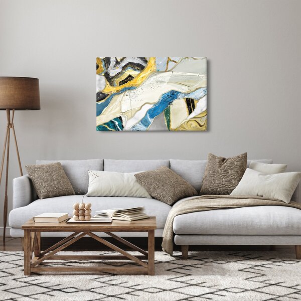 Kép - Színes márvány (90x60 cm)