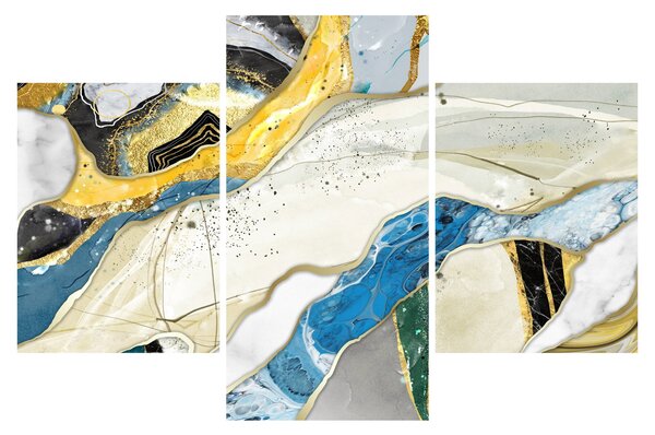 Kép - Színes márvány (90x60 cm)