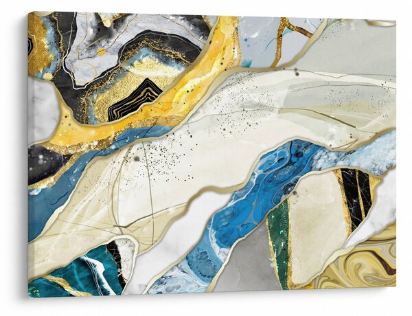 Kép - Színes márvány (70x50 cm)