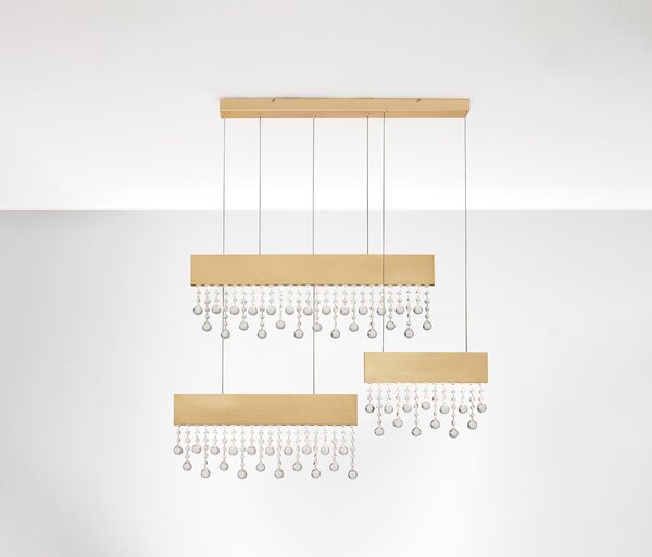 Crista LED több ágú függesztett lámpa