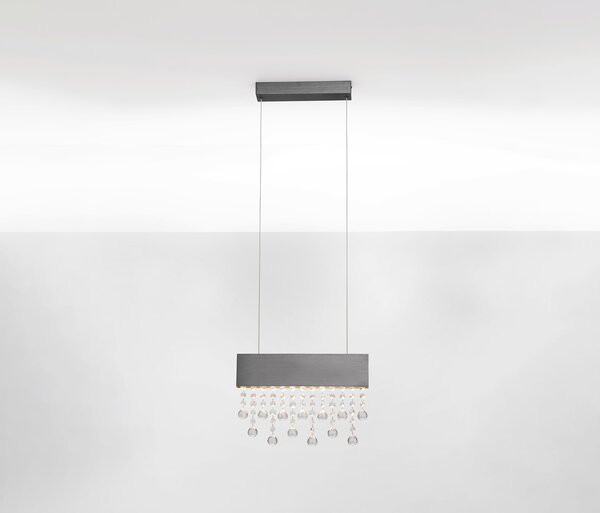 Crista LED egyágú függesztett lámpa
