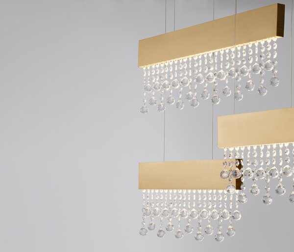 Crista LED több ágú függesztett lámpa