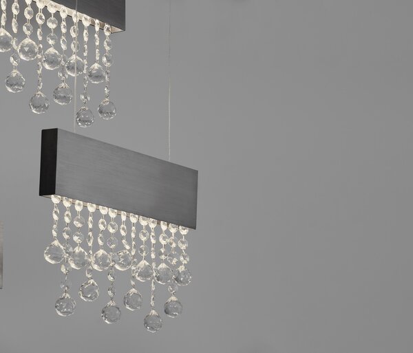 Crista LED több ágú függesztett lámpa