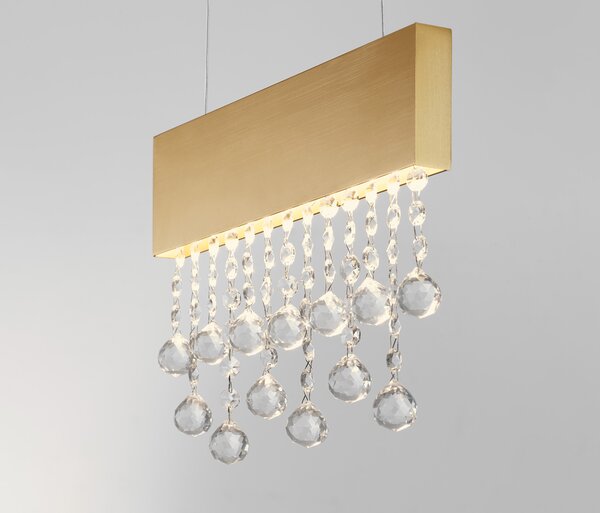 Crista LED egyágú függesztett lámpa