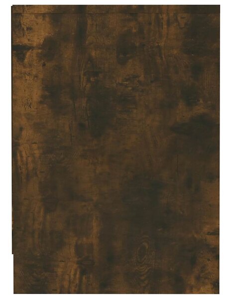 Füstös tölgy színű szerelt fa TV-szekrény 102x37,5x52,5 cm