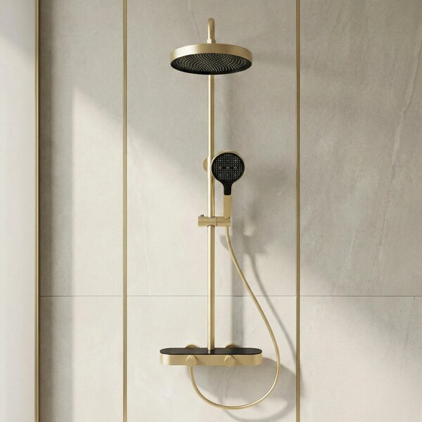 Zuhanyszett Rea Creo Brush Gold